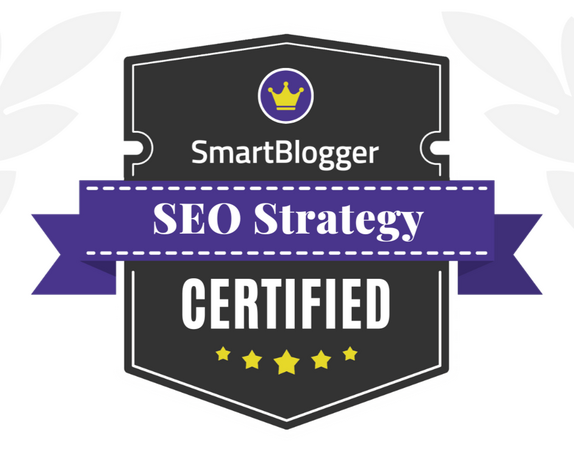 SmartBlogger SEO Strategy Certified